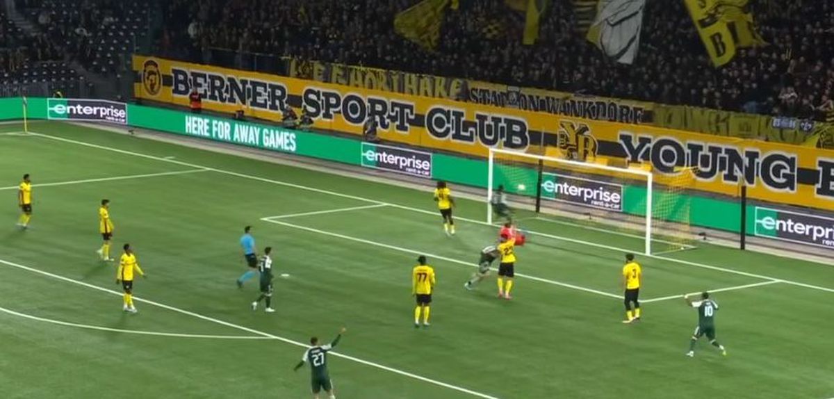 Concurs de gafe în Young Boys - Panathinaikos