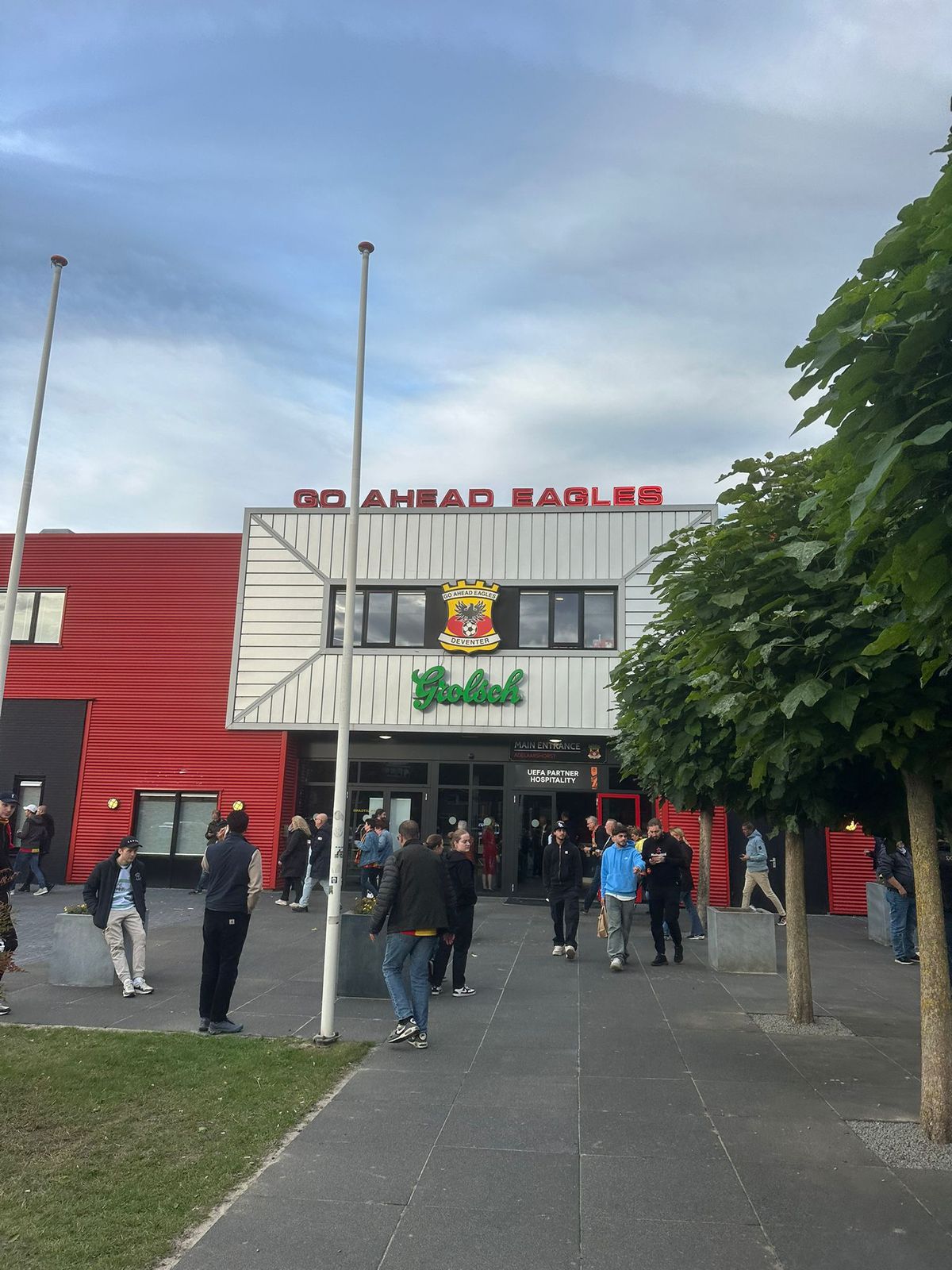 Go Ahead Eagles - FCSB, imagini înainte de meci