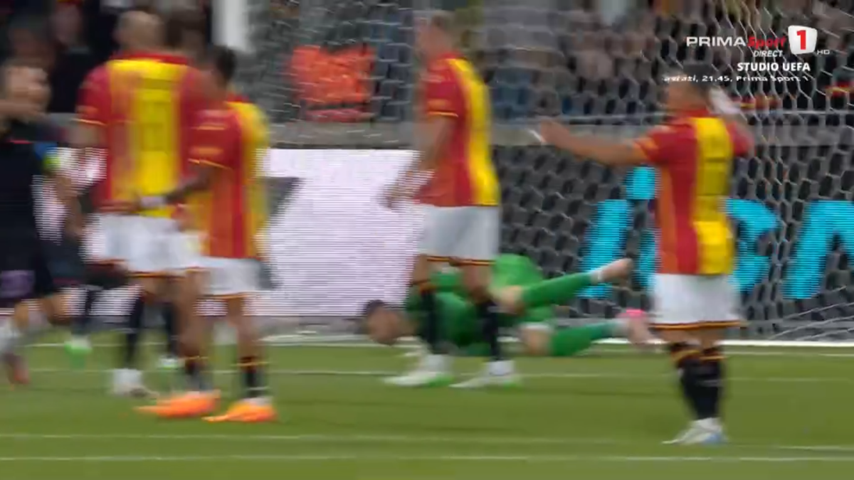 David Miculescu, eroul celor de la FCSB în Europa League: „Când nu mai pot, ridic mâna”