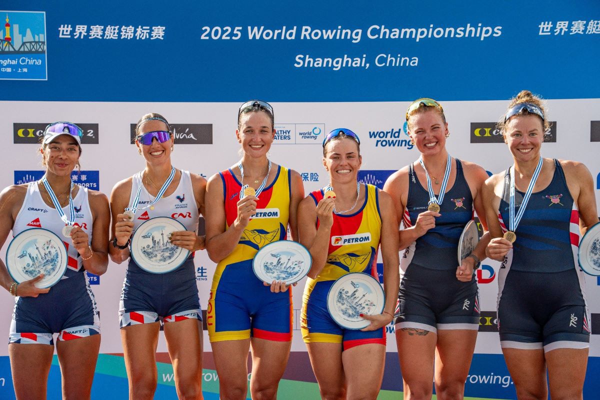 Reacțiile medaliaților la Mondialele de canotaj de la Shanghai + suferința Magdalenei Rusu, care a fost aproape să rateze marea competiție