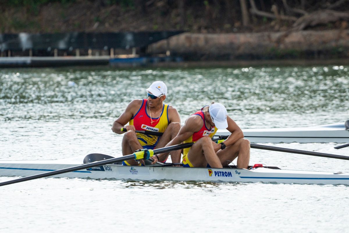 Florin Arteni, Florin Lehaci - argint la CM canotaj 2025