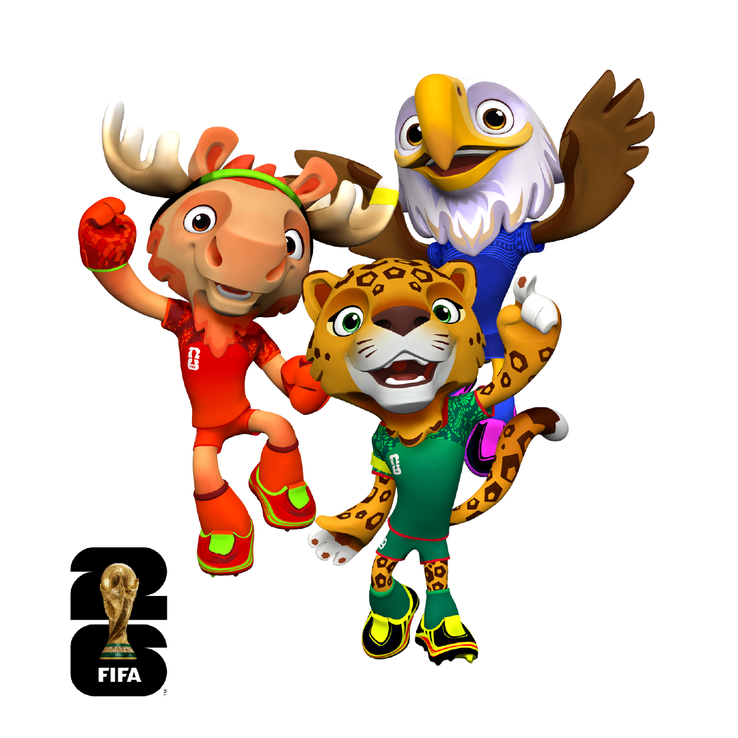 Mascotele pentru Campionatul Mondial din 2026 / Foto: FIFA