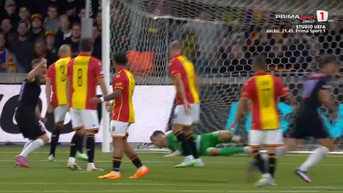 David Miculescu, eroul celor de la FCSB în Europa League: „Când nu mai pot, ridic mâna”