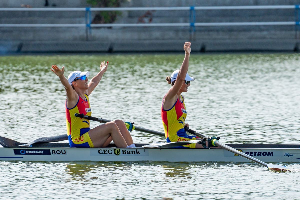 Magdalena Rusu, Simona Radiș - aur la CM 2025