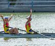 Simona Radiș și Magdalena Rusu - aur la dublu rame CM 2025 Foto: FR Canotaj/Balint Czucz