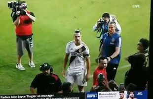Los Angeles FC - Los Angeles Galaxy 5-3 // Despărţire obscenă! Zlatan Ibrahimovic a fost provocat și a făcut un gest urât după derby-ul pierdut