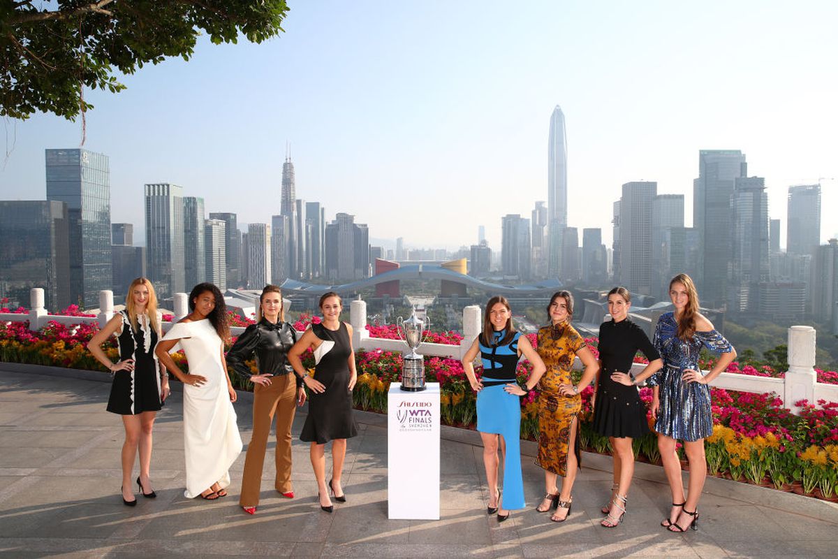 TURNEUL CAMPIOANELOR // FOTO Simona Halep și-a aflat adversarele de la WTA FINALS » Se va duela în premieră cu Bianca Andreescu! Halep debutează luni