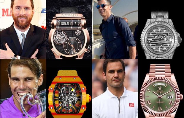 GALERIE FOTO Cele mai scumpe 50 de ceasuri ale sportivilor! Floyd Mayweather are o bijuterie de 18 milioane de dolari