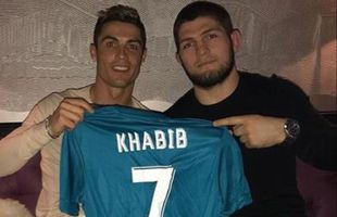 Cristiano Ronaldo, după ce Khabib Nurmagomedov și-a anunțat retragerea: „Tatăl tău este mândru de tine”