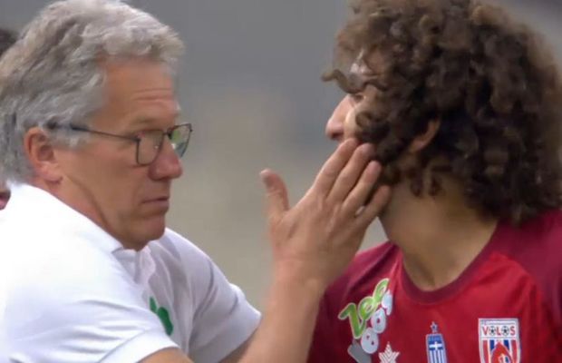 FOTO Moment inedit cu Ladislau Boloni! Ce a făcut românul la debutul pe banca lui Panathinaikos