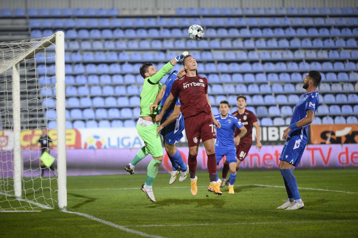 FC VOLUNTARI - CFR CLUJ 0-1. Nici suspendarea nu-l poate opri pe Dan Petrescu: „L-am auzit și din tribună!” 