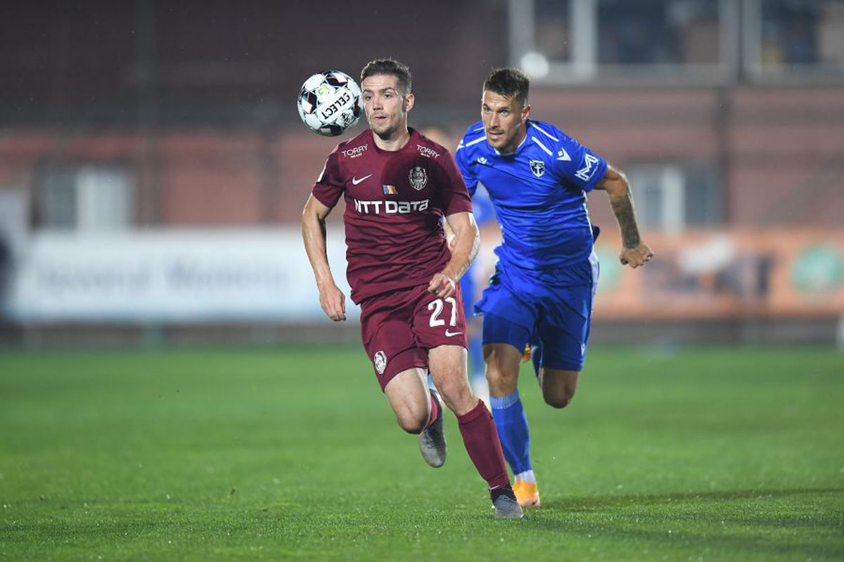 FC VOLUNTARI - CFR CLUJ 0-1. Nici suspendarea nu-l poate opri pe Dan Petrescu: „L-am auzit și din tribună!” 