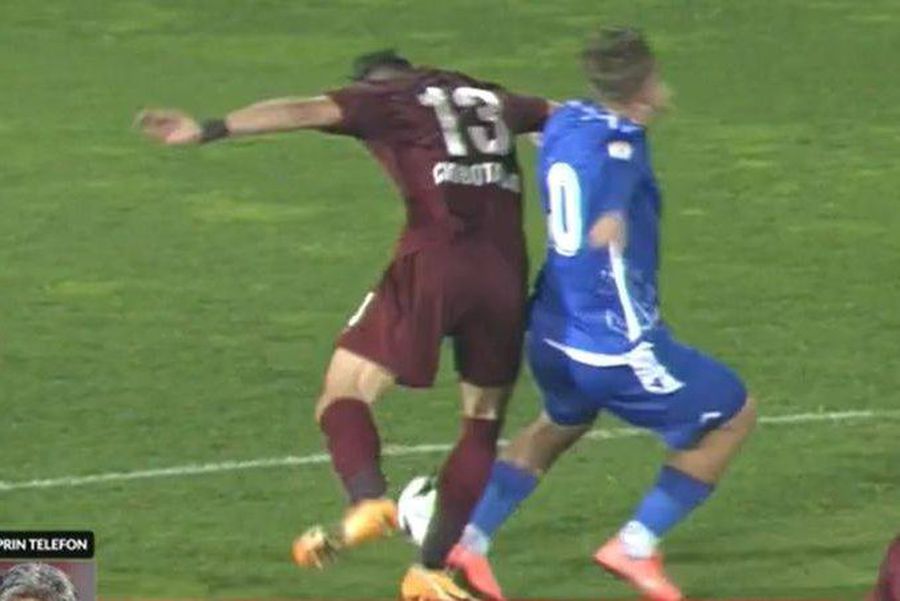 FC VOLUNTARI - CFR CLUJ 0-1. A greșit arbitrul în favoarea campioanei? Ioan Andone reclamă un penalty neacordat: „A dat fault în atac!”