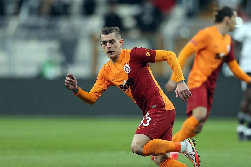 Alex Cicâldău (24 de ani, mijlocaș central) a marcat în minutul 35 al derby-ului Beșiktaș - Galatasaray, la 0-0.