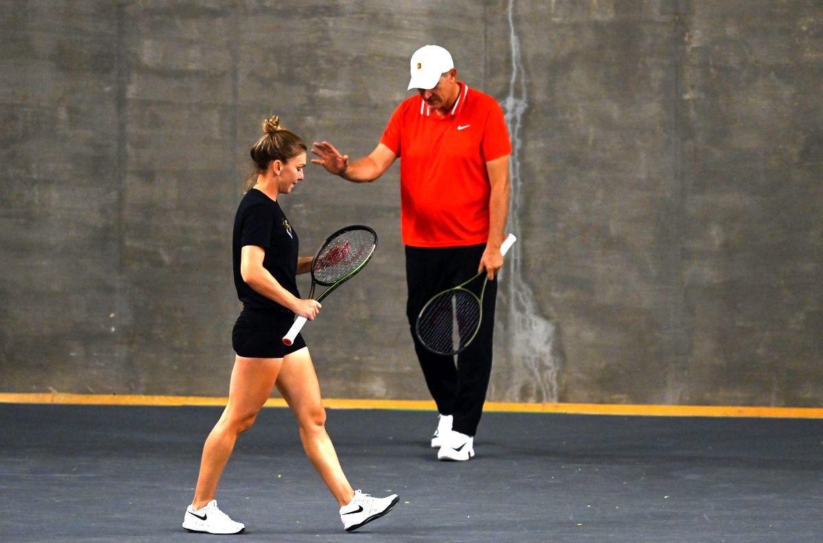 FOTO Simona Halep la Transyvania Open, antrenament 25.10.2021