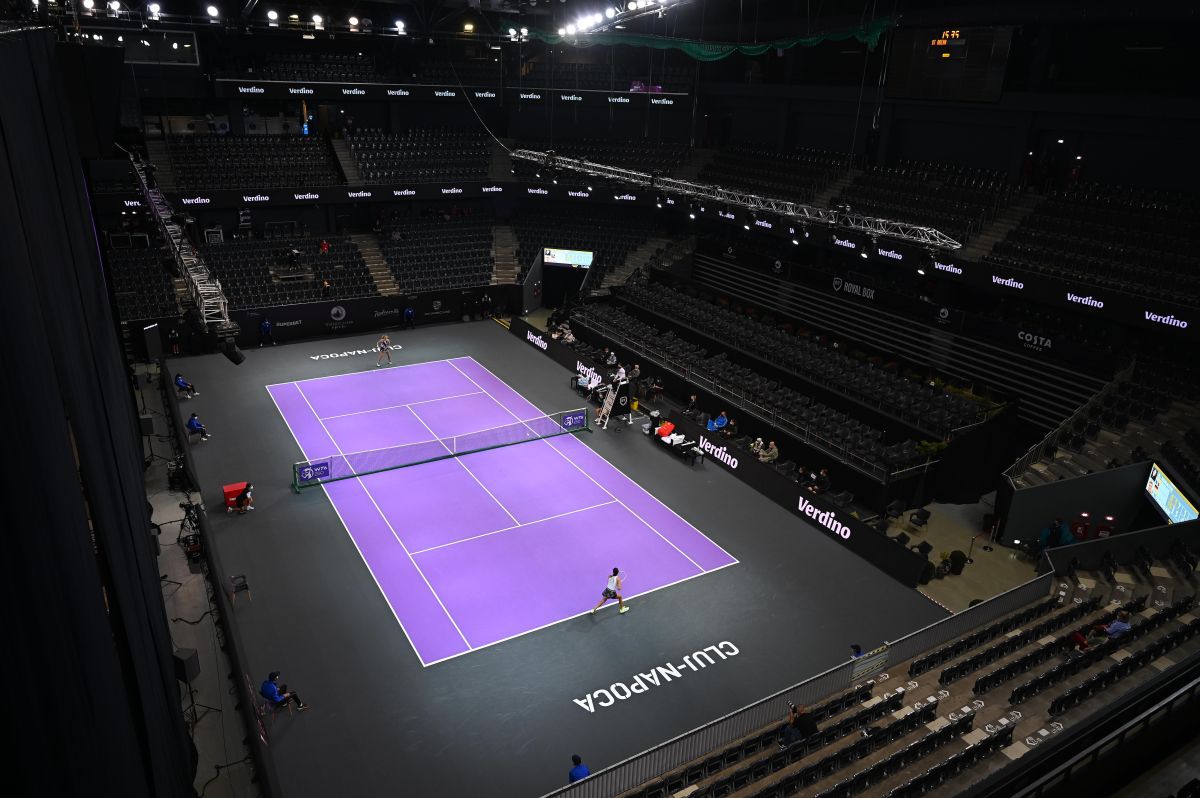 FOTO Simona Halep la Transyvania Open, antrenament 25.10.2021