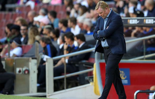 Conducerea Barcelonei i-a stabilit soarta lui Ronald Koeman, după înfrângerea din El Clasico