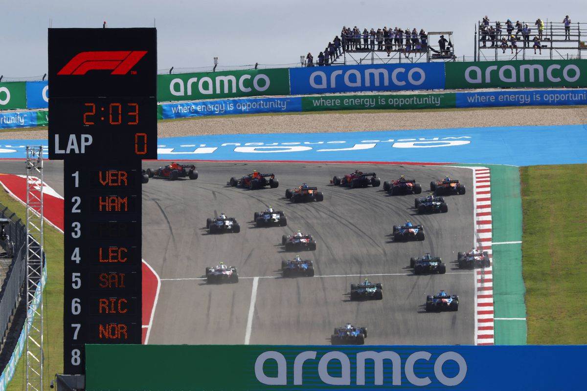 Luptă palpitantă pentru titlu în Formula 1 » Max Verstappen, avantajat de program cu 5 runde rămase în sezon