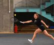 FOTO Simona Halep la Transyvania Open, antrenament 25.10.2021
