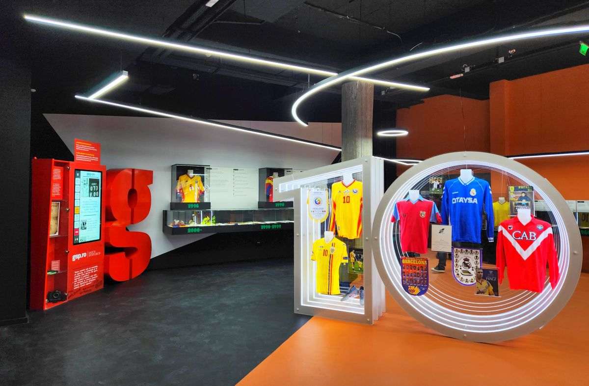 Muzeul Fotbalului, experiență spectaculoasă în inima Bucureștiului » Gică Popescu: „Am adus aici multe tricouri din colecția personală!”. Gazeta Sporturilor are un loc special