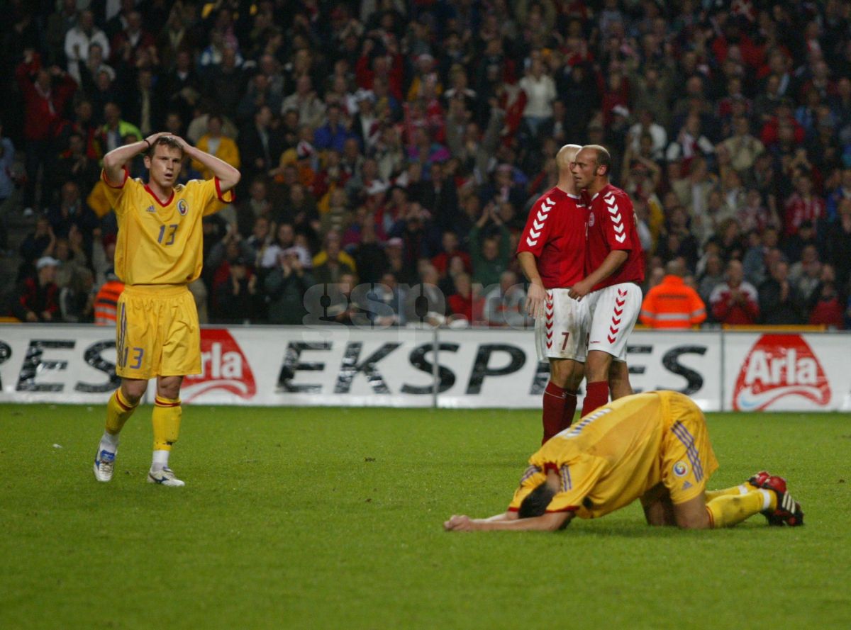 FOTO Danemarca - România 2-2 10.09.2003
