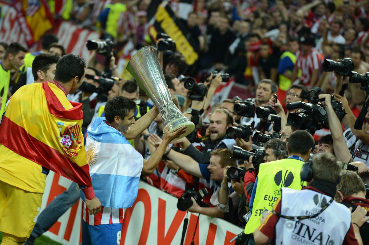 FOTO Finala Europa League 2012 la București, Atletico Madrid - Athletic Bilbao 3-0