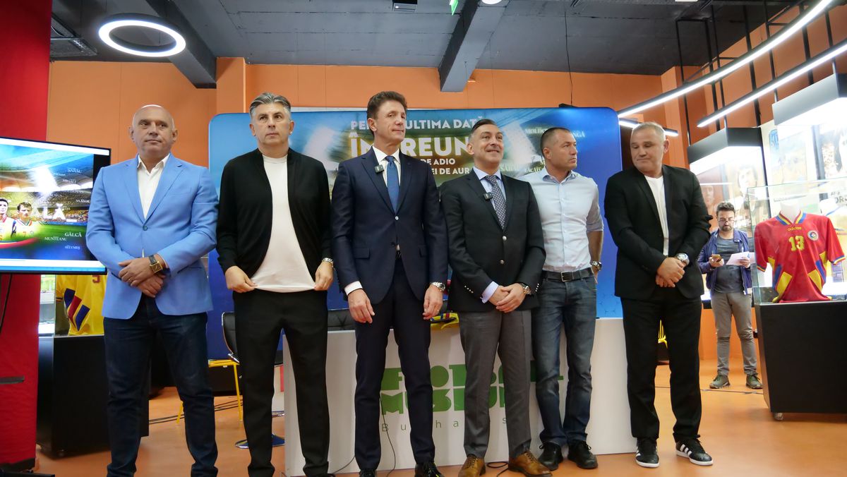 Ilie Dumitrescu a avut lacrimi în ochi la conferința „Generației de Aur”: „Ar fi meritat și el să fie cu noi la acest eveniment”