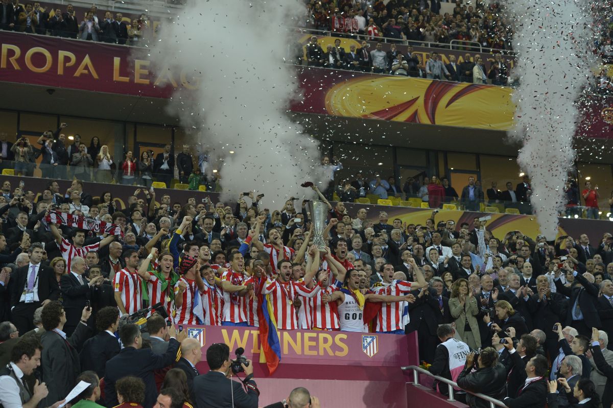 FOTO Finala Europa League 2012 la București, Atletico Madrid - Athletic Bilbao 3-0