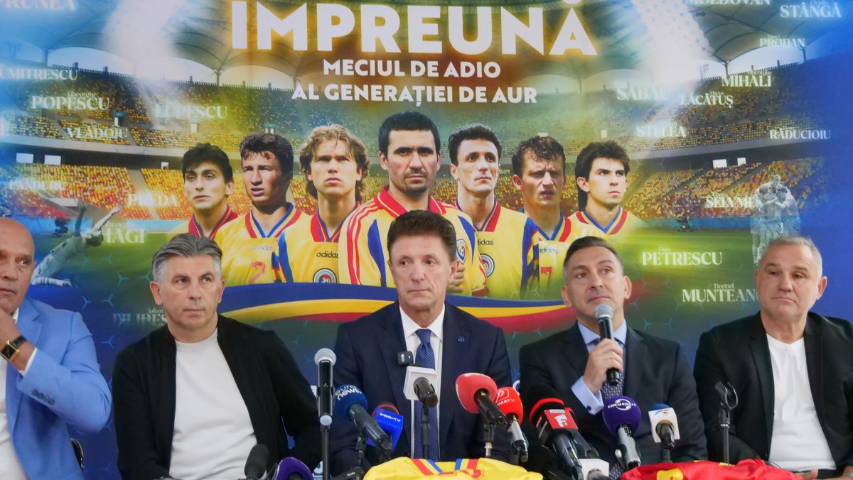 Ilie Dumitrescu a avut lacrimi în ochi la conferința „Generației de Aur”: „Ar fi meritat și el să fie cu noi la acest eveniment”