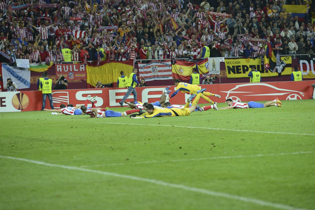 FOTO Finala Europa League 2012 la București, Atletico Madrid - Athletic Bilbao 3-0