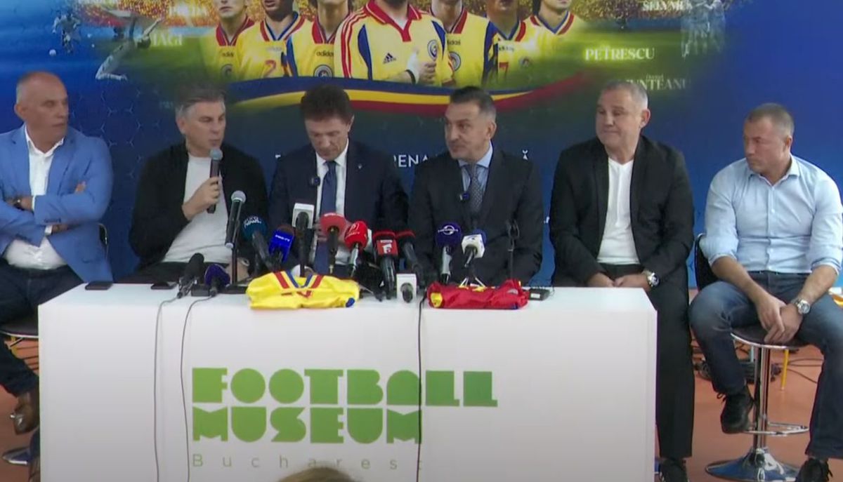 Ilie Dumitrescu a avut lacrimi în ochi la conferința „Generației de Aur”: „Ar fi meritat și el să fie cu noi la acest eveniment”