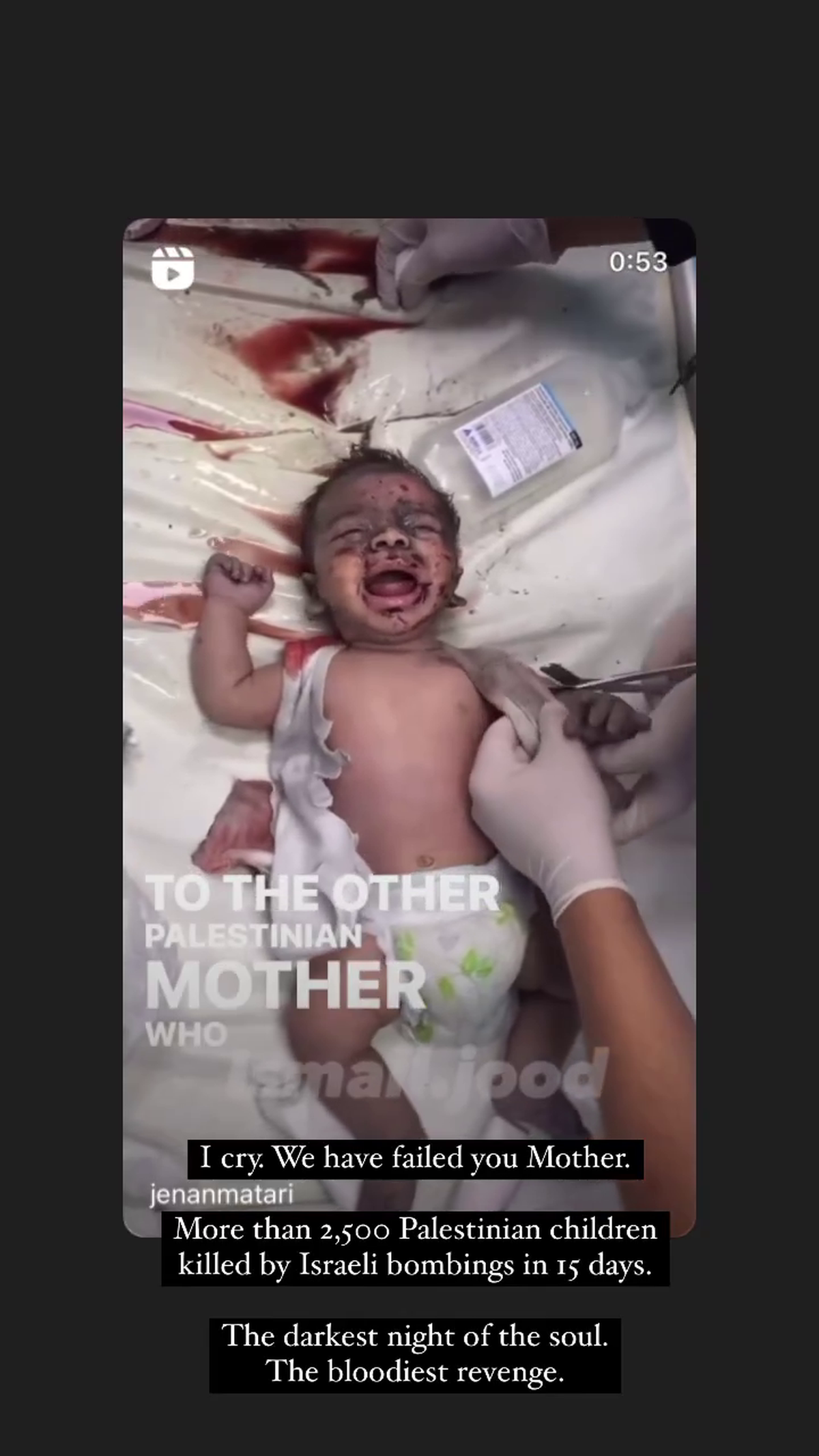 FOTO Raluca Zenga, mesaje de susținere pentru Palestina