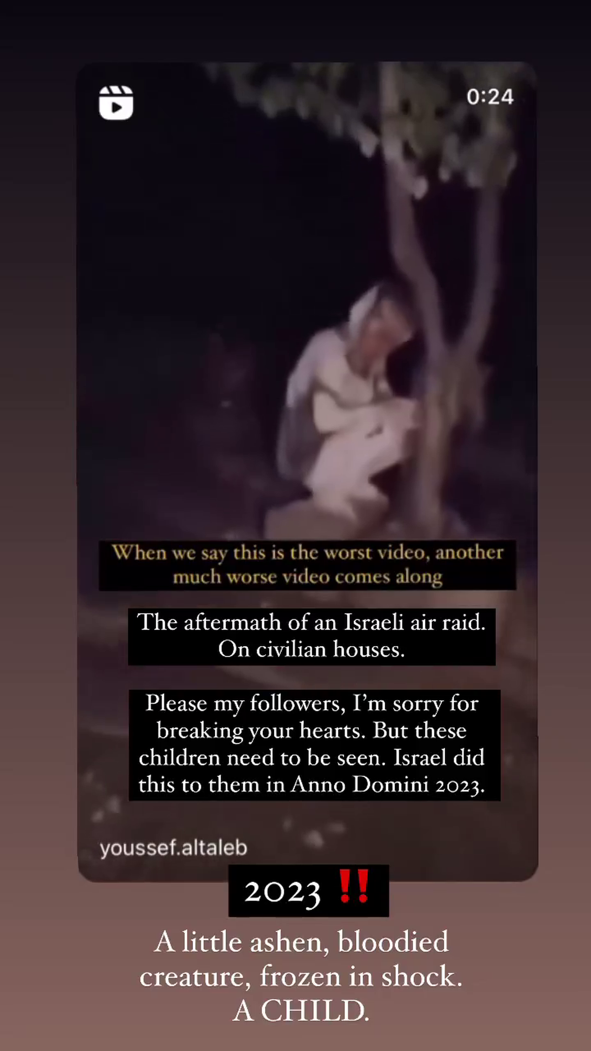 Raluca Zenga s-a poziționat de partea Palestinei » Serie de mesaje împotriva războiului: „Plâng. Știu că vă frâng inimile, dar acești copii trebuie văzuți”