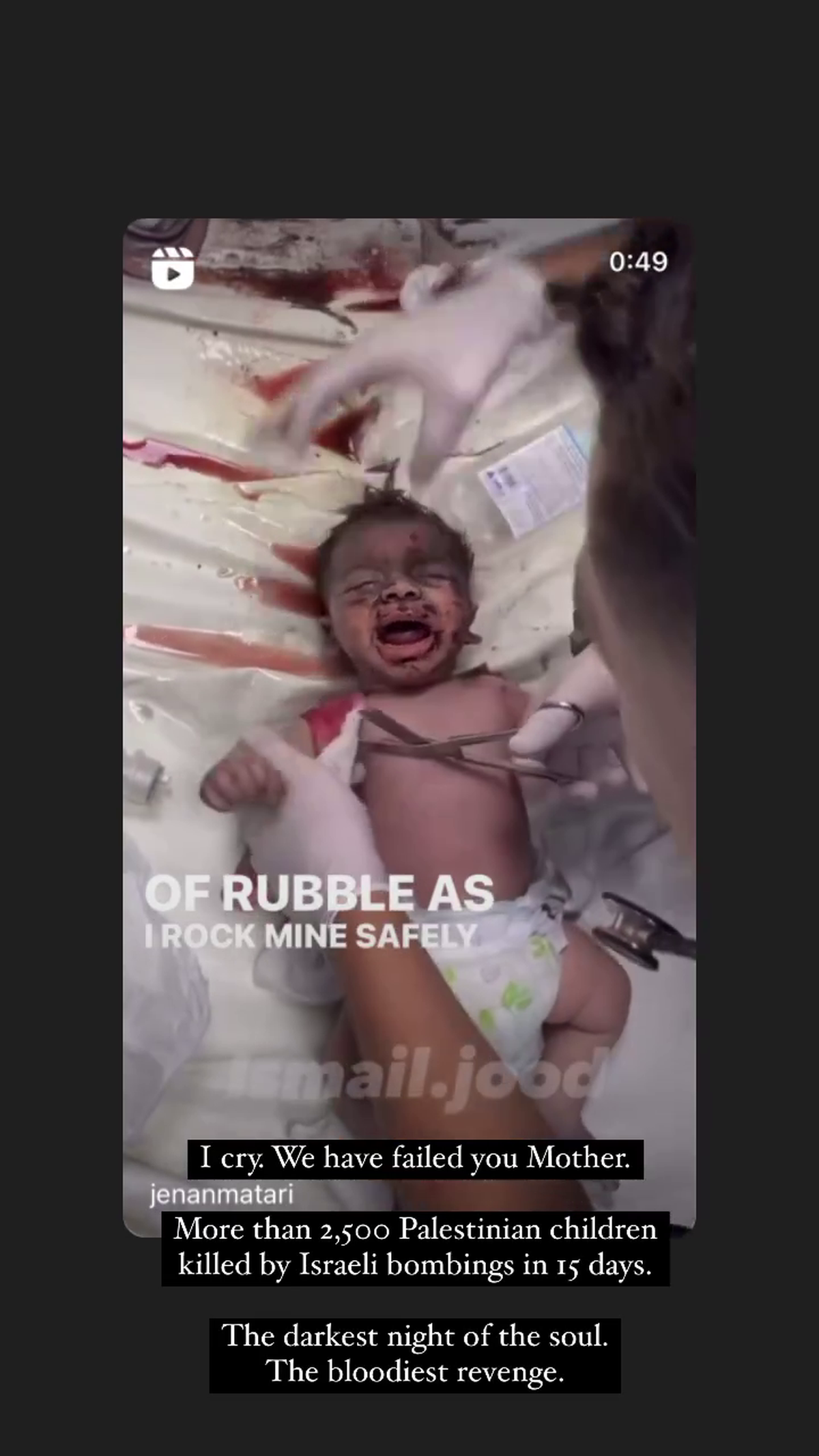 Raluca Zenga s-a poziționat de partea Palestinei » Serie de mesaje împotriva războiului: „Plâng. Știu că vă frâng inimile, dar acești copii trebuie văzuți”