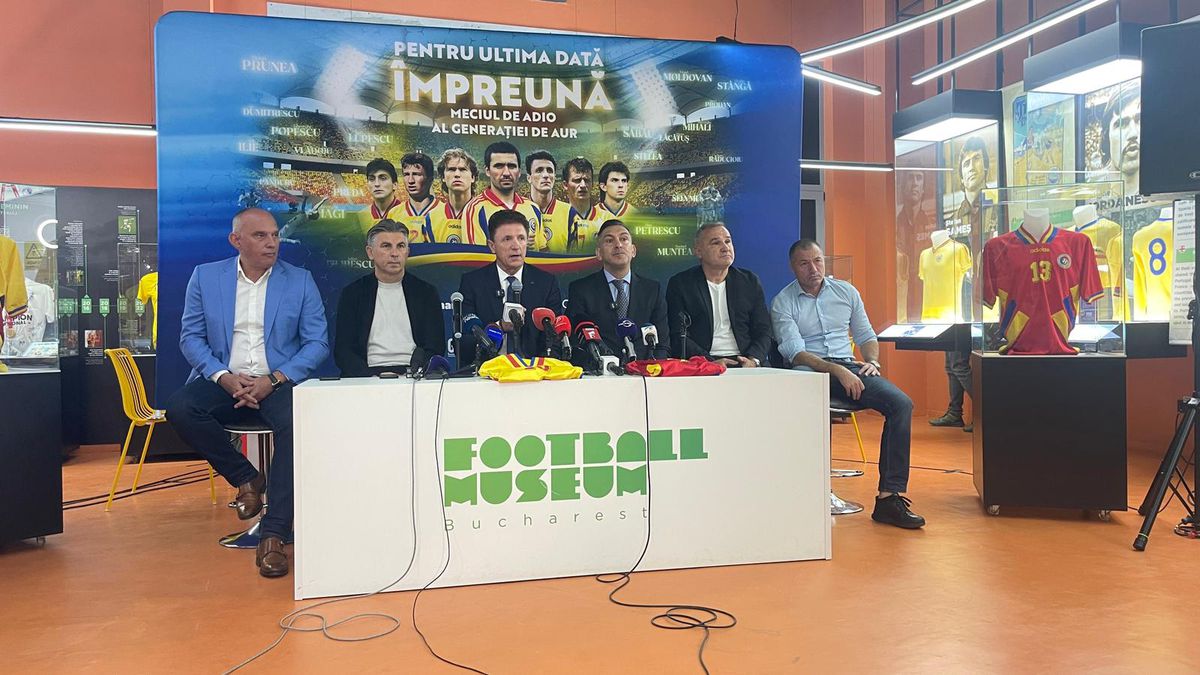 Ilie Dumitrescu a avut lacrimi în ochi la conferința „Generației de Aur”: „Ar fi meritat și el să fie cu noi la acest eveniment”