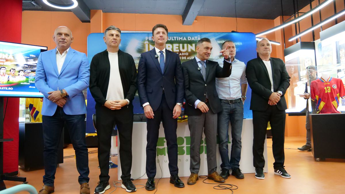 Ilie Dumitrescu a avut lacrimi în ochi la conferința „Generației de Aur”: „Ar fi meritat și el să fie cu noi la acest eveniment”