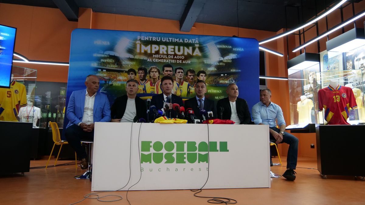 Ilie Dumitrescu a avut lacrimi în ochi la conferința „Generației de Aur”: „Ar fi meritat și el să fie cu noi la acest eveniment”