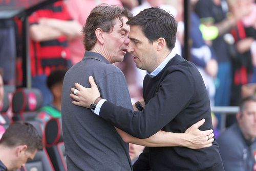 Andoni Iraola, în dreapta // foto: Guliver/gettyimages