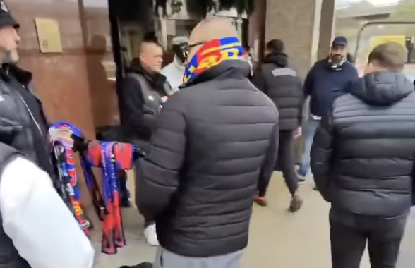 „Băieții, fără eșarfe nu vă luați bilete!” » Suporterii FCSB ar fi fost obligați de Mustață să-și cumpere eșarfe pentru a intra la meciul cu Rangers