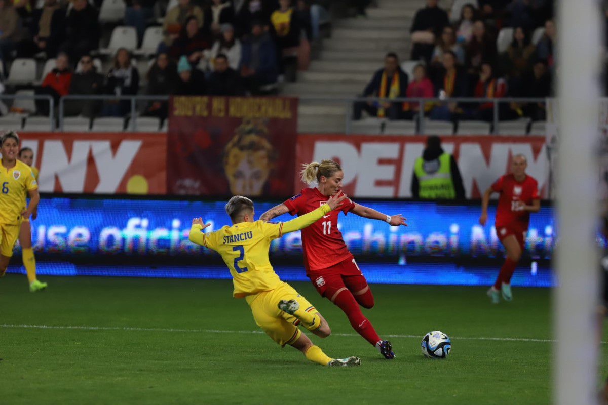 România - Polonia 1-2 » Cu 3.000 de oameni pe Arc, „tricolorele” au condus, dar au clacat pe final. Faza care a cântărit decisiv