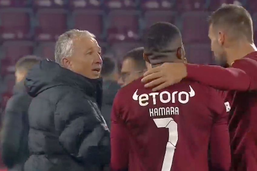 S-au luat la harță după CFR Cluj - Sepsi, sub ochii lui Dan Petrescu!