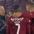 S-au luat la harță după CFR Cluj - Sepsi, sub ochii lui Dan Petrescu!