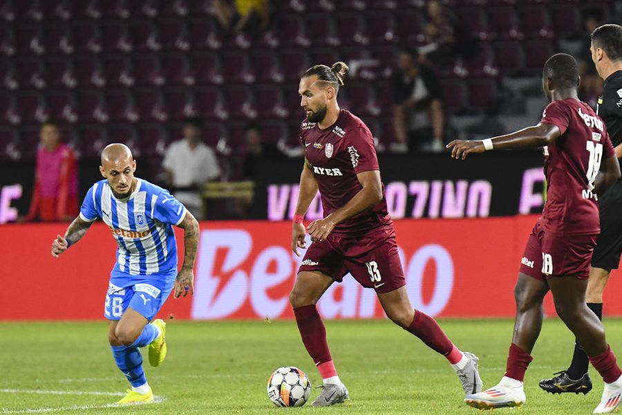 Virgiliu Postolachi, în tricoul lui CFR Cluj/ foto Imago Images Transfer pe axa CFR Cluj - Universitatea Cluj » Mutarea-surpriză pregătită în culise