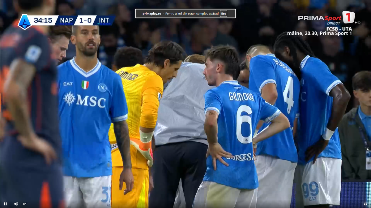 A marcat împotriva lui Cristi Chivu și a rămas împietrit » Imagini nemaivăzute cu superstarul mondial, în Napoli - Inter