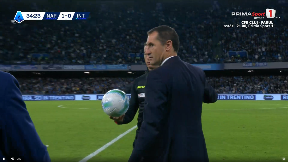 A marcat împotriva lui Cristi Chivu și a rămas împietrit » Imagini nemaivăzute cu superstarul mondial, în Napoli - Inter