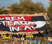 Mesajele afișate de suporterii Stelei la Satu Mare