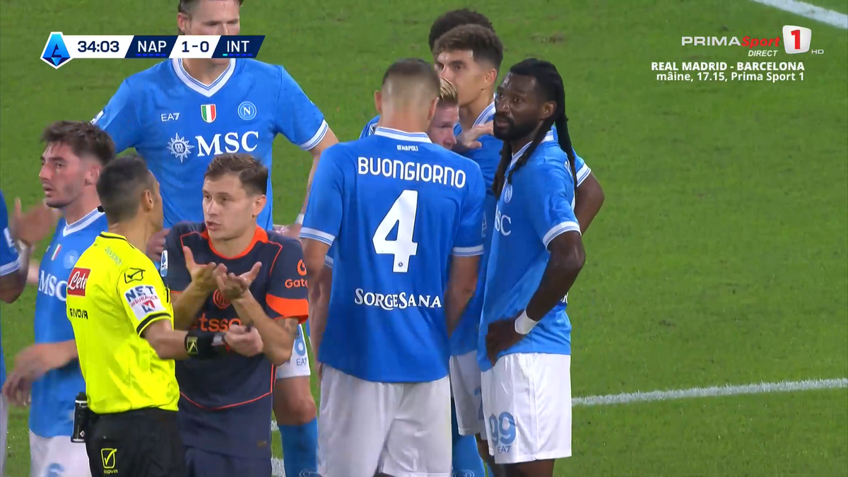 A marcat împotriva lui Cristi Chivu și a rămas împietrit » Imagini nemaivăzute cu superstarul mondial, în Napoli - Inter