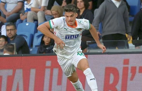 Alanyaspor, învinsă în etapa 10 din Turcia: Ianis Hagi a jucat 81 de minute