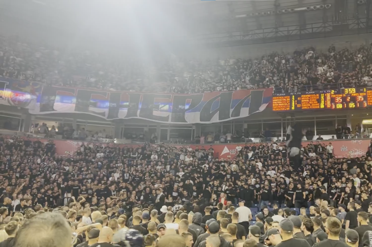 Confruntare violentă între suporterii lui Partizan