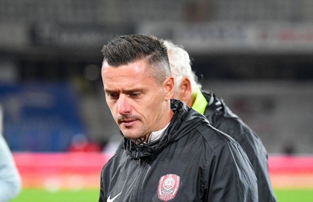 Interimarul de la CFR Cluj și-a găsit cu greu cuvintele: „E cel mai dureros”